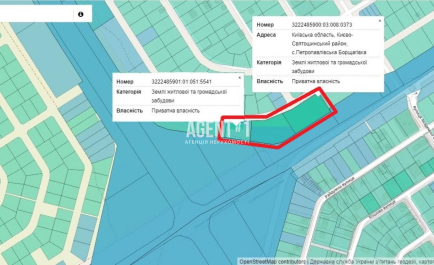 Фасадна земельна ділянка, 1,14 га, комерція, Петропавлівська Борщагівка