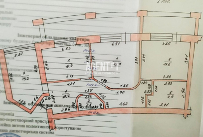 Продаж квартири 3-кімн. 91.8 кв.м. ,вул. Шкільна 22А в с.П.Борщагівка.