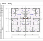 Одноповерховий дуплекс, 74 м².  Святопетрівське.