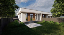 Одноповерховий дуплекс, 74 м².  Святопетрівське.