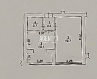 ЖК Празький, 1 кімн., 39.1 кв.м., пров.Фізкультурний 23, с.П.Борщагівка