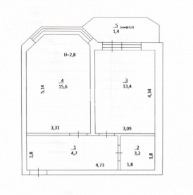 Продаж приміщення  45 кв.м. в с.П.Борщагівка, вул. Ярослава Мудрого.