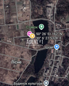 Продаж ділянки між лісом і озером, 12 сот