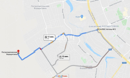 Продаж  ділянки під інд. будівництво  с. П. Борщагівка