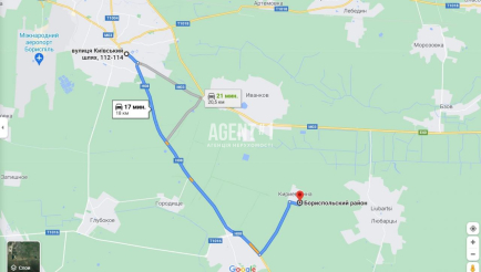 Участок 345 соток под застройку.  