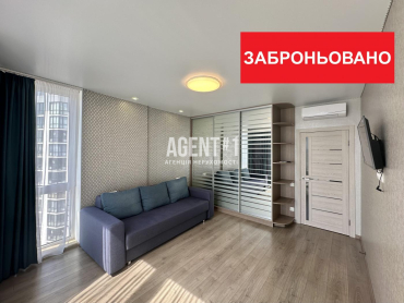 ЖК Crystal Avenue, 1-кімн., 44 кв.м., Оксамитова, 9-А, П. Борщагівка