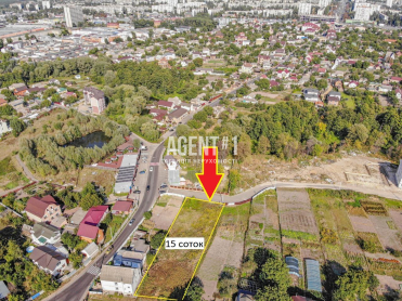 Участок под застройку 15 сот. Софиевская Борщаговка